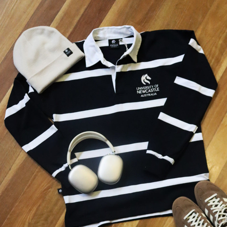 RUGBY JUMPER NAVY/WHITE