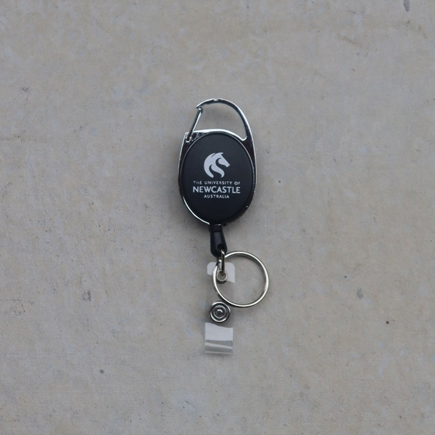 RETRACTABLE LANYARD STANDARD BLACK