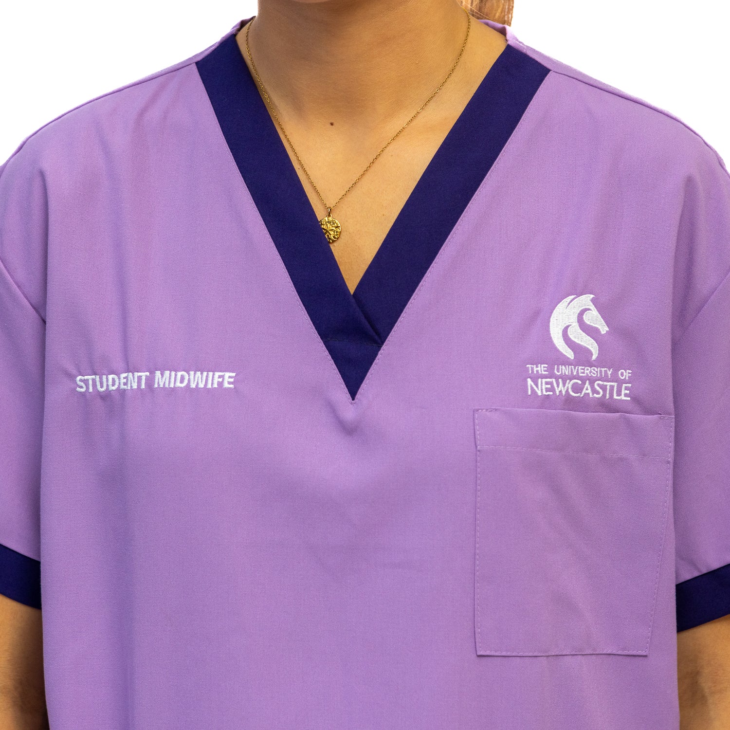 MIDWIFERY SCRUB TOP UNISEX