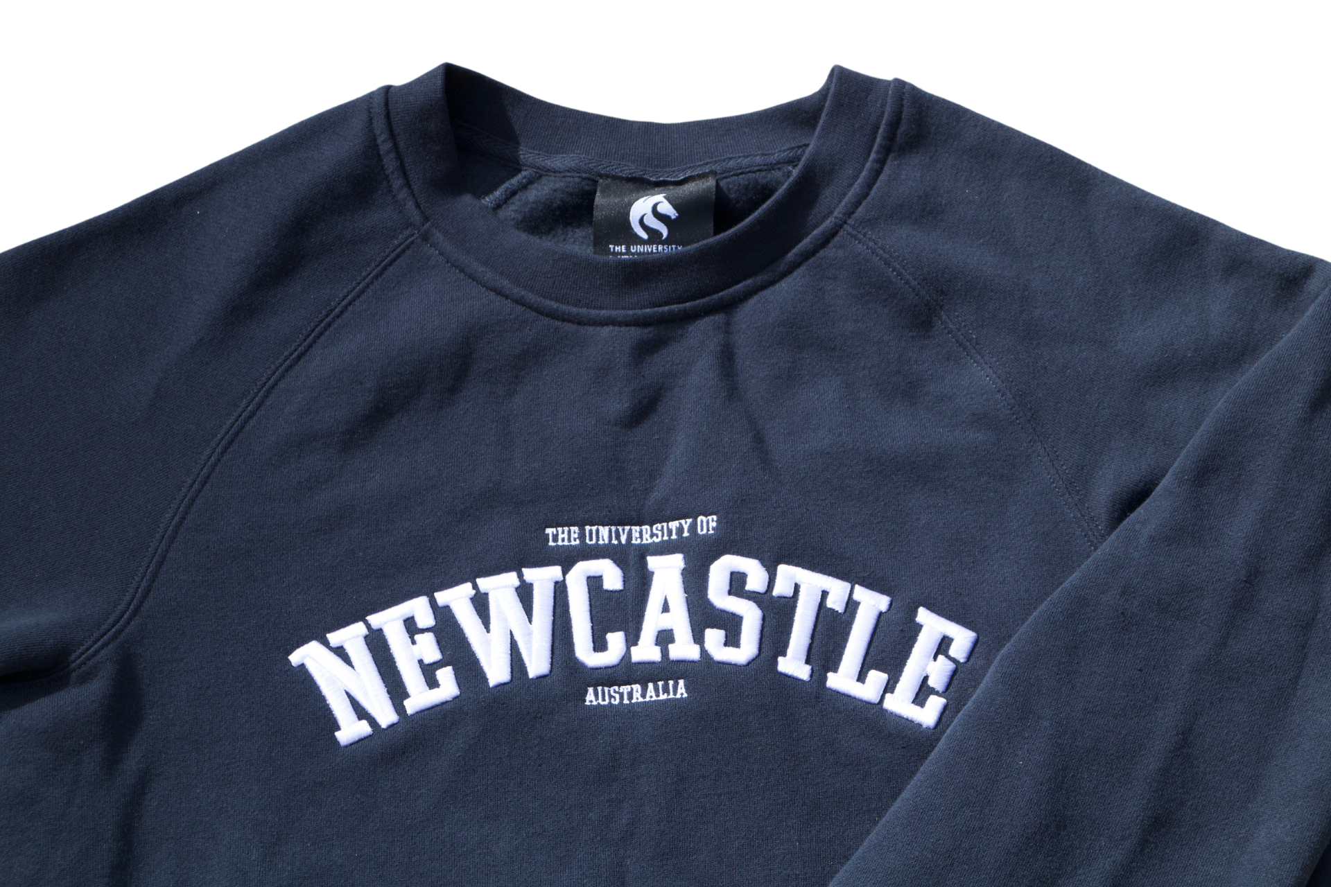 UNISEX VARSITY CREW SWEATER - NAVY