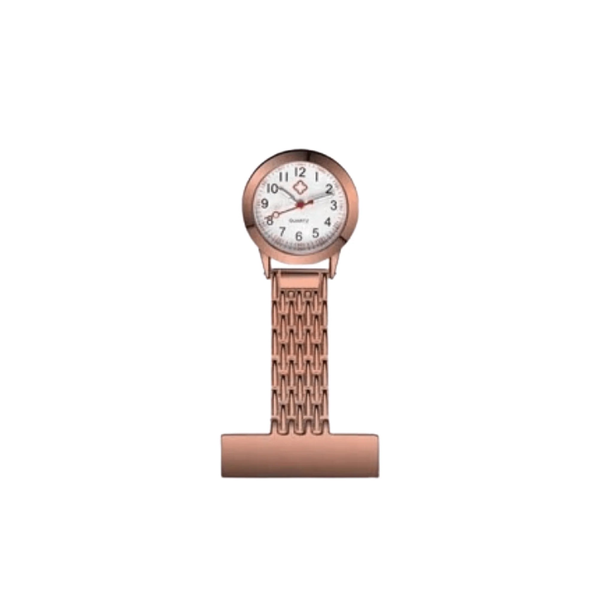 NURSES FOB WATCH ROSE GOLD 28MM