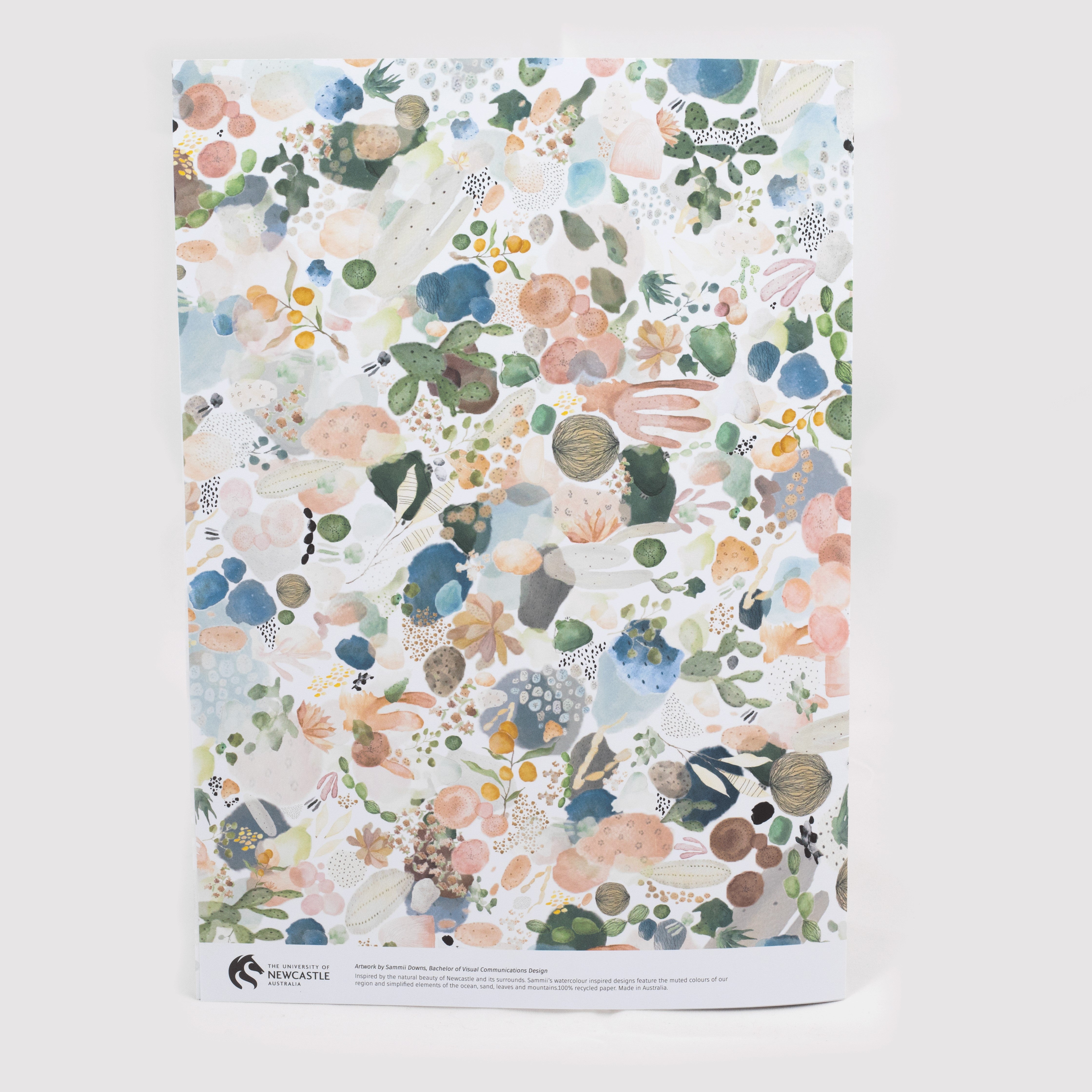 WRAPPING PAPER ORGANIC NATURE MULTI SAMMII DOWNS
