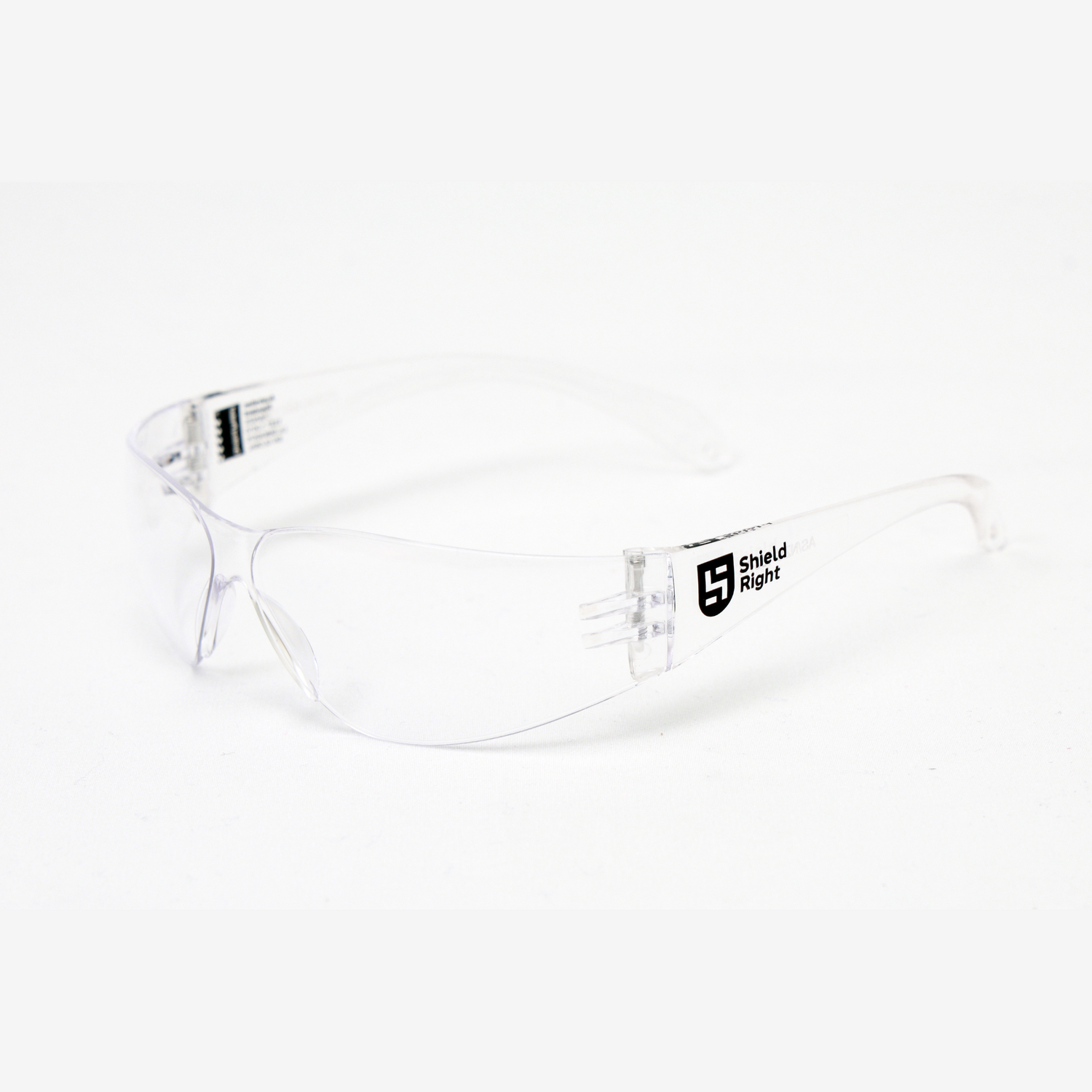 SHIELD RIGHT CLASSIC CLEAR SAFETY GLASSES