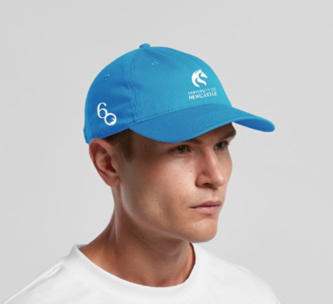 60 YEARS CAP CYAN