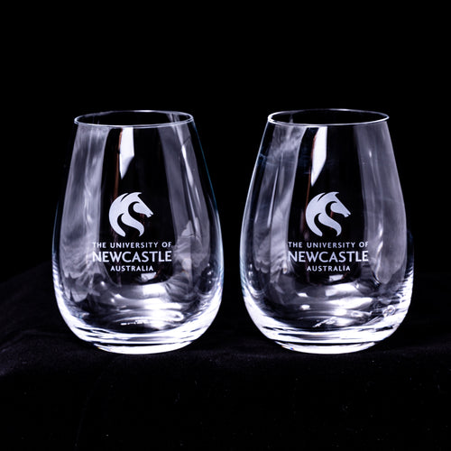 WINE GLASSES STEMLESS TWIN PACK