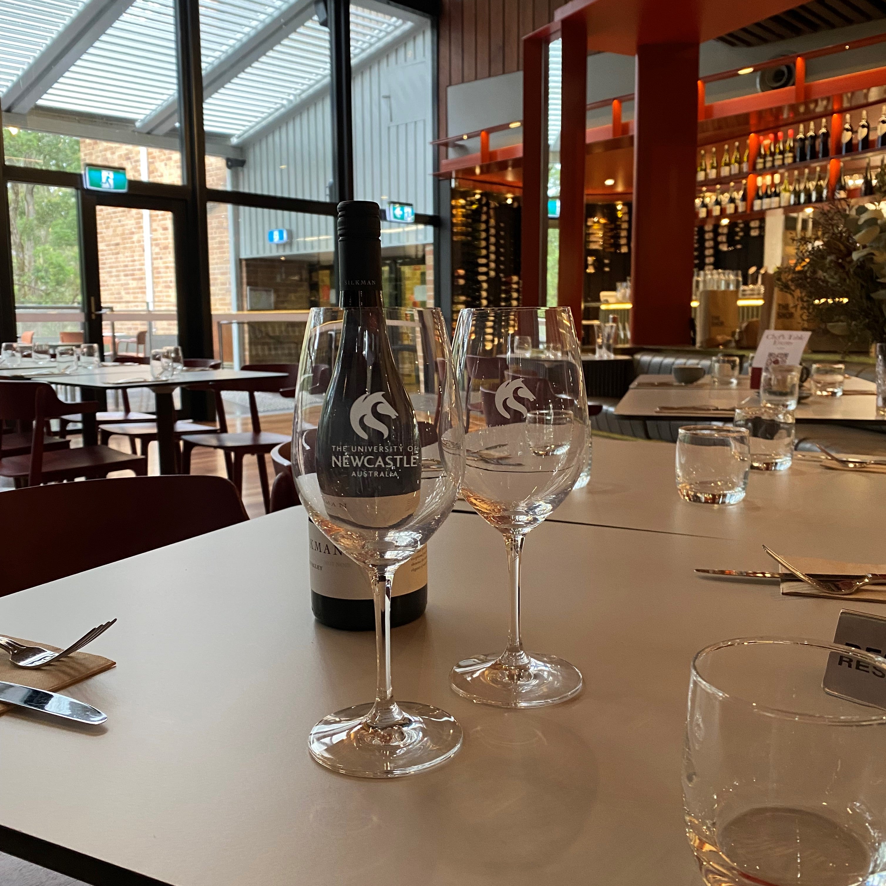 WINE GLASSES RED TWIN PACK