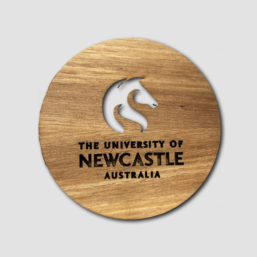 AUSTRALIAN TIMBER COASTER UON MATCHMATES