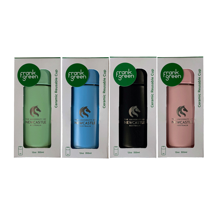 FRANK GREEN STAINLESS STEEL REUSABLE CUP 355ML