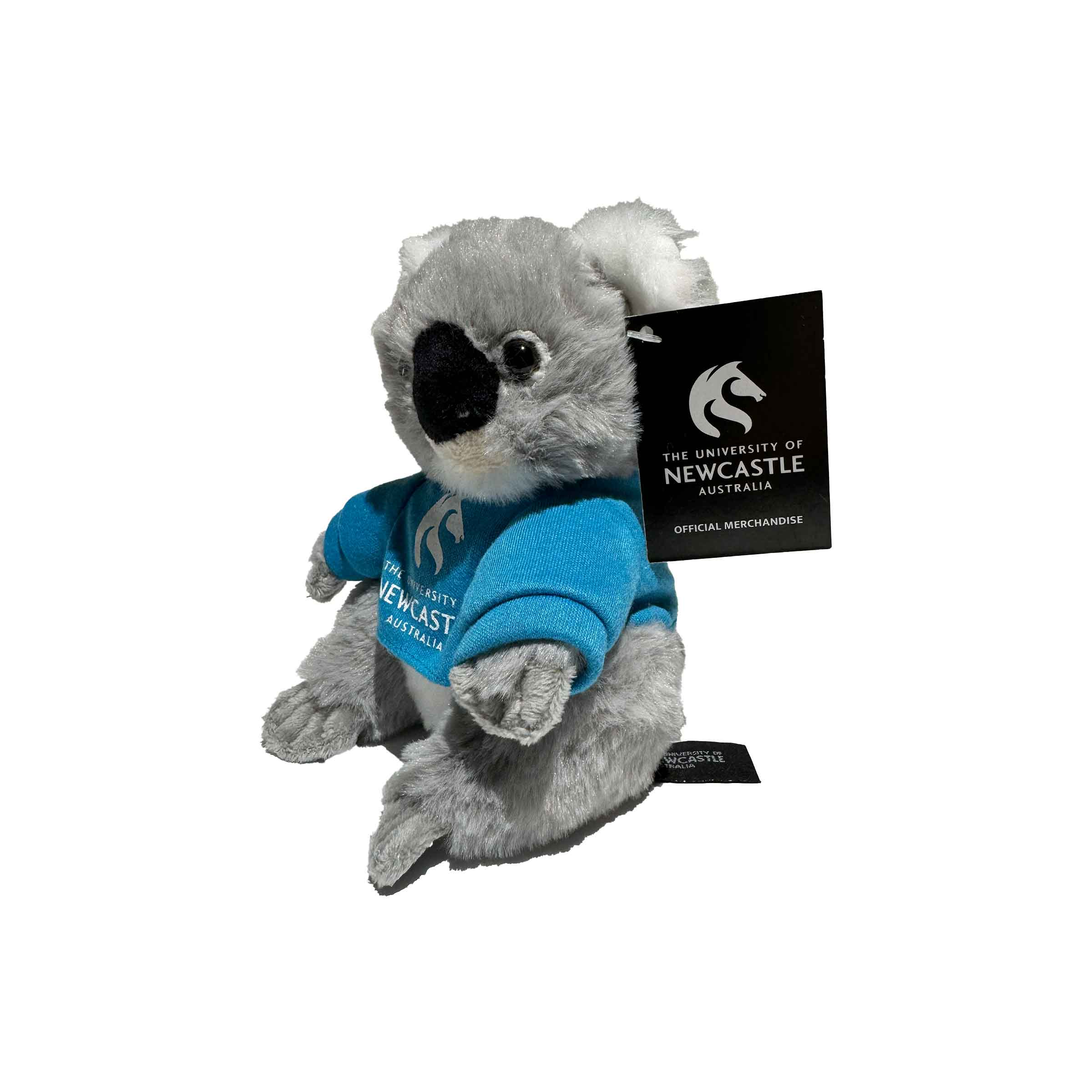 KOALA PLUSH 16CM - SUPER SOFT DEEP PILE W/ UON TEE