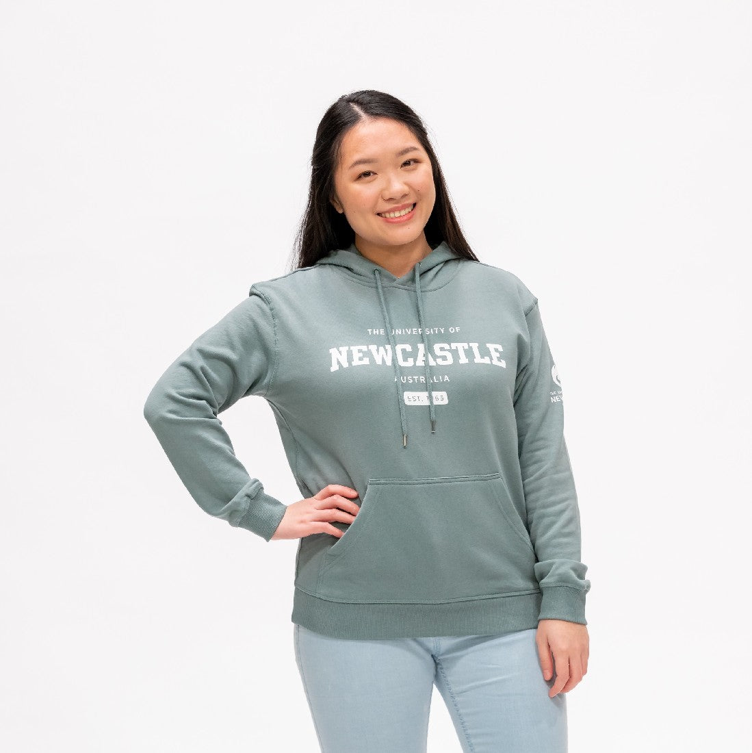 LADIES PREMIUM HOODIE - SAGE