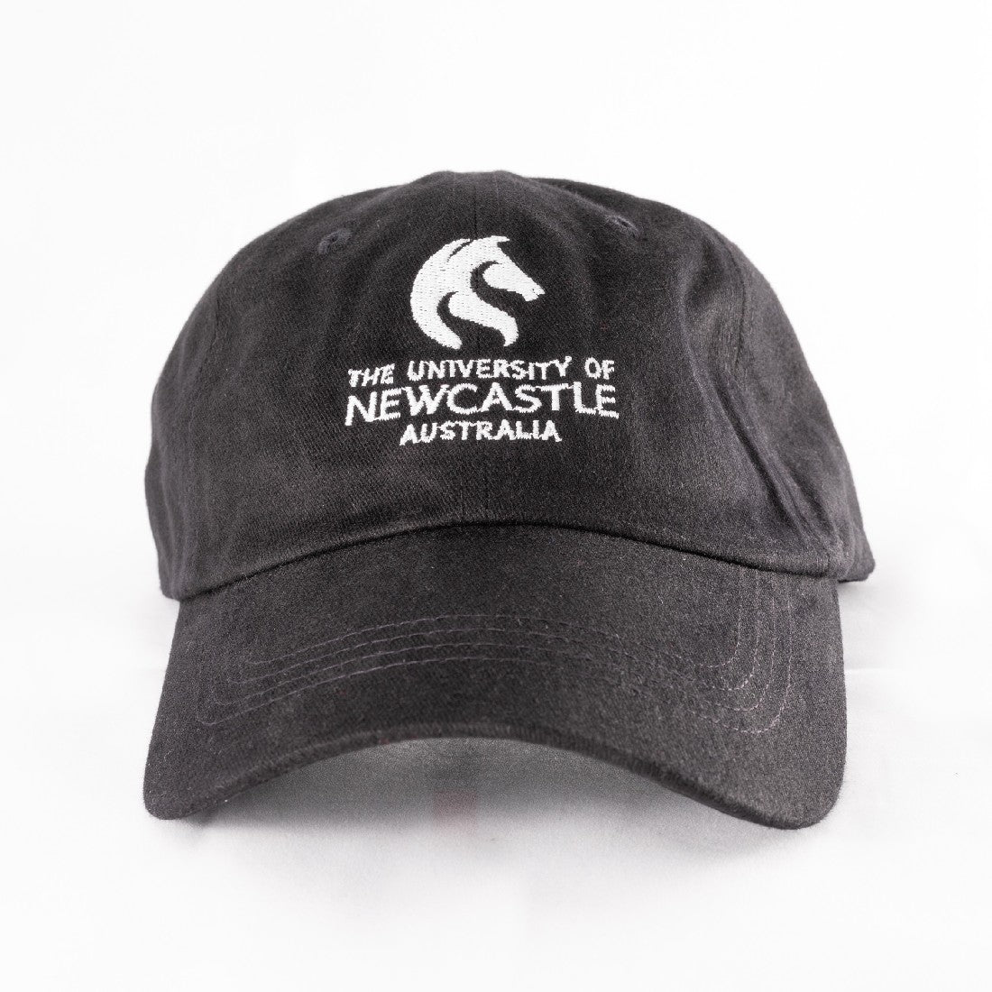 BRUSHED CHINO LOGO CAP - BLACK/WHITE