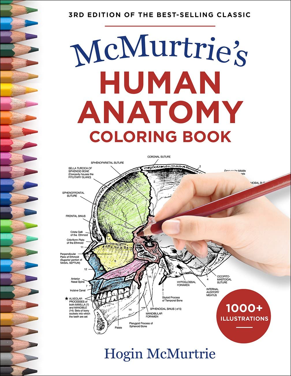 MCMURTRIE'S HUMAN ANATOMY COLORING BOOK