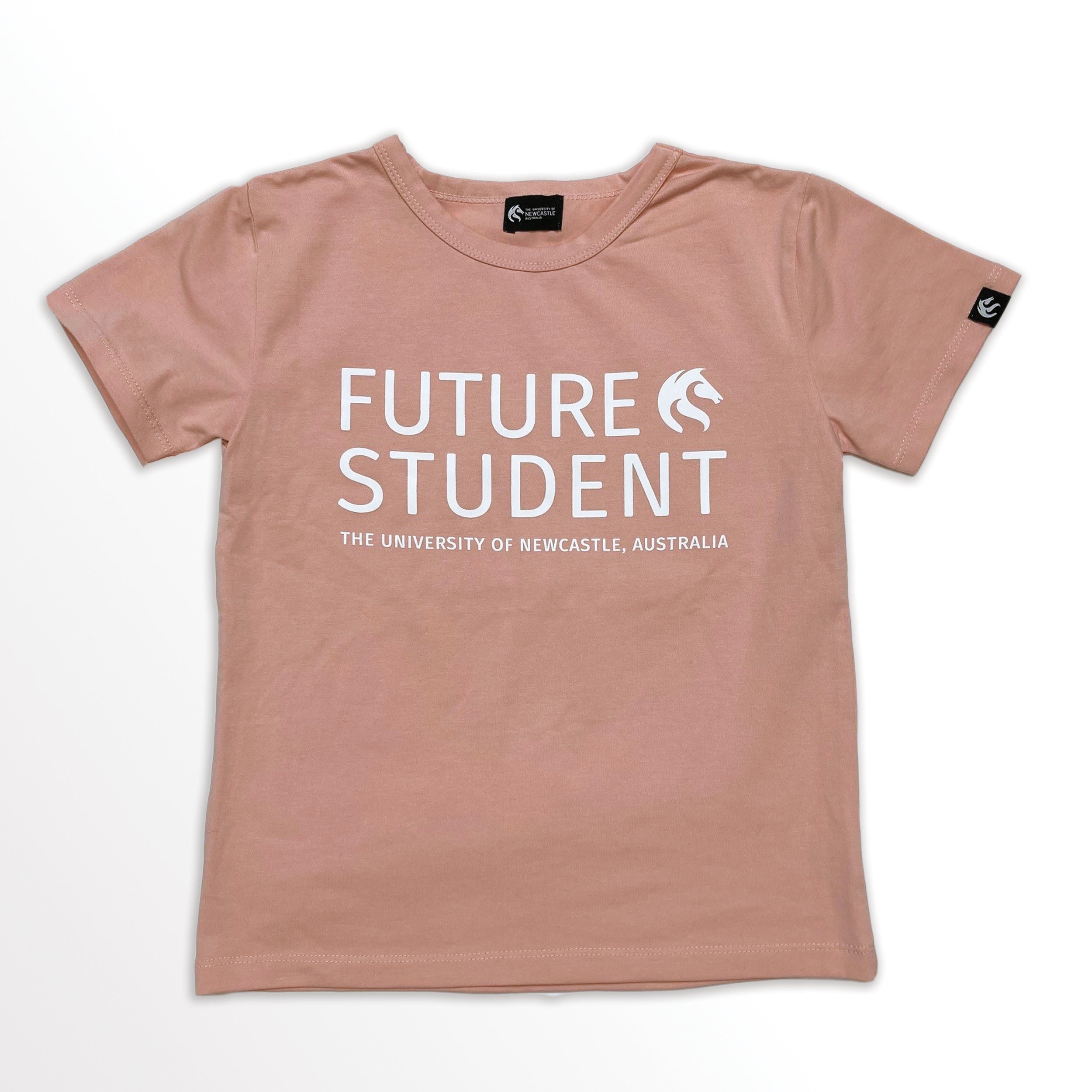 BIG KIDS BASIC TEE - BLUSH PINK