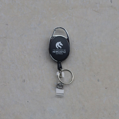 RETRACTABLE LANYARD STANDARD BLACK