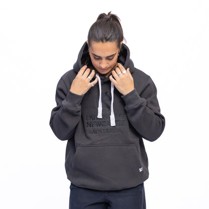 RENEW HOODIE - NEUTRAL FIT - FADED BLACK
