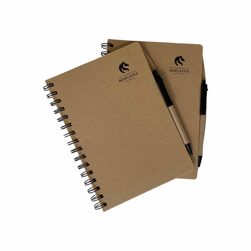 A5 140P RECYCLED NOTEBOOK WITH PEN