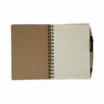 A5 140P RECYCLED NOTEBOOK WITH PEN