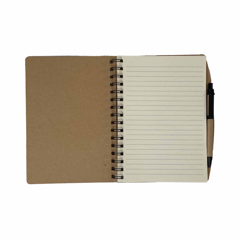 A5 140P RECYCLED NOTEBOOK WITH PEN