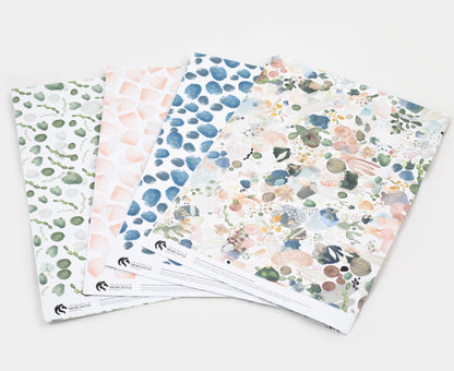 WRAPPING PAPER ORGANIC SAGE SAMMII DOWNS