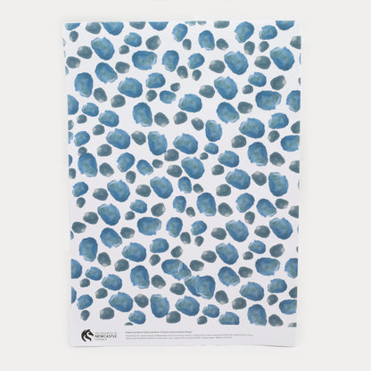 WRAPPING PAPER ORGANIC INDIGO SAMMII DOWNS