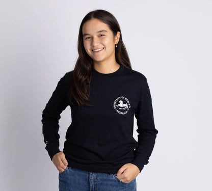 HERITAGE LONG SLEEVE TEE NAVY