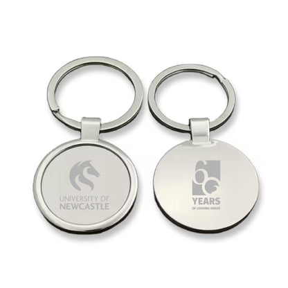 60 YEARS KEYCHAIN ROUND