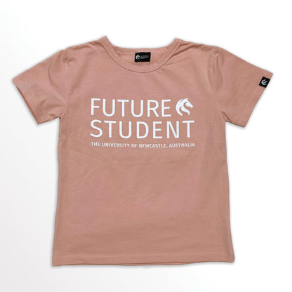 BIG KIDS BASIC TEE - BLUSH PINK